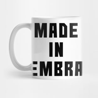 MADE IN EMBRA, Scots Language Phrase Mug